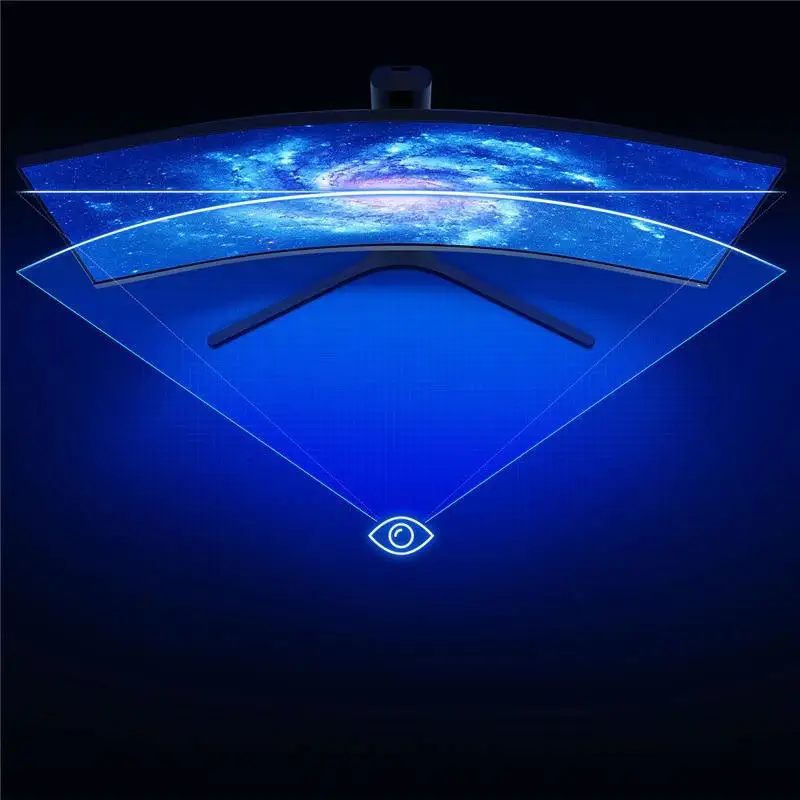 Xiaomi Mi Curved Gaming Monitor 34 Inch 2k 144Hz High Refresh Rate Screen Display