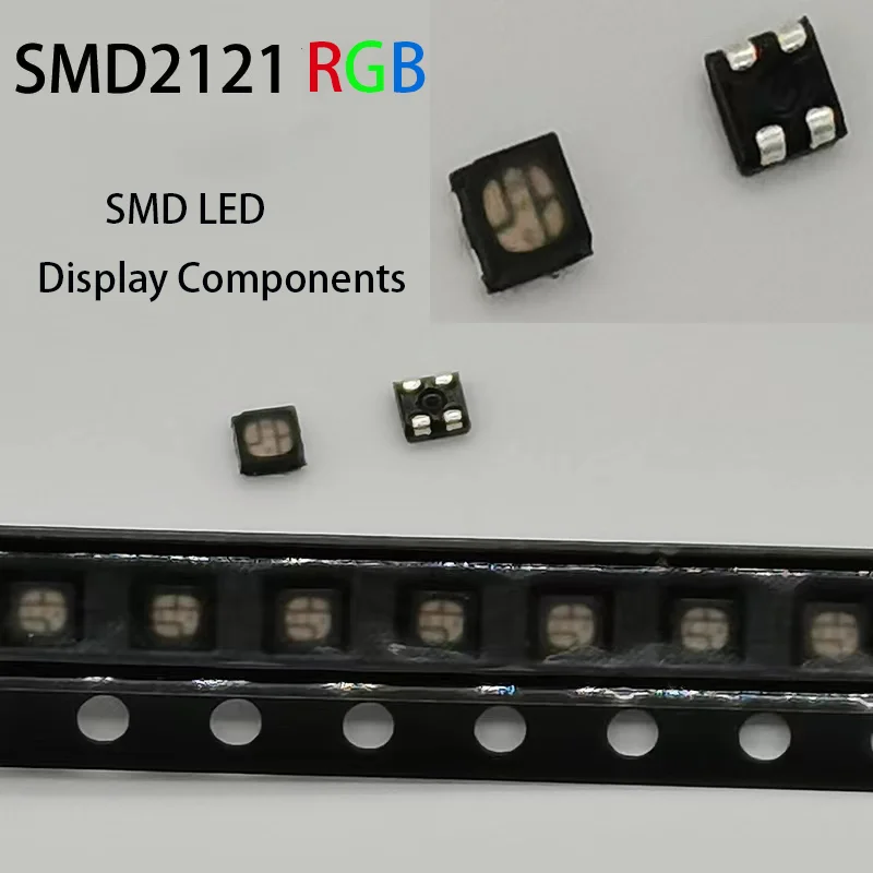 2023 new 0.6w smd led tv 2121 rgb led 620nm 520nm 460nm for screen display