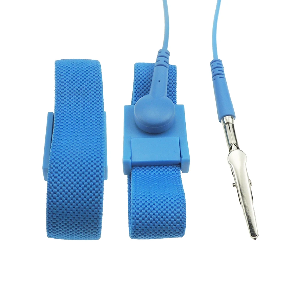 Adjustable Antistatic Cordless ESD Wrist Strap with 1.5MM Cable