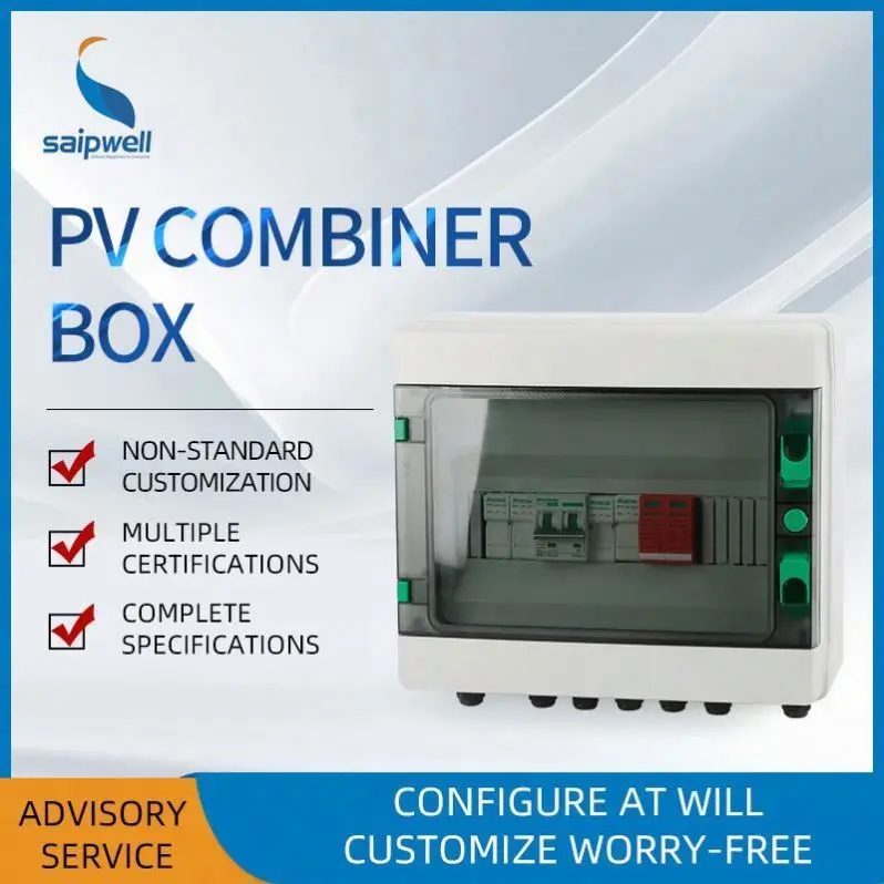 Multifunctional PARALLEL PHOTOVOLTAIC STRING BOX 3 Strings Panel Felicity Pv Solar Combiner Box For Wholesales