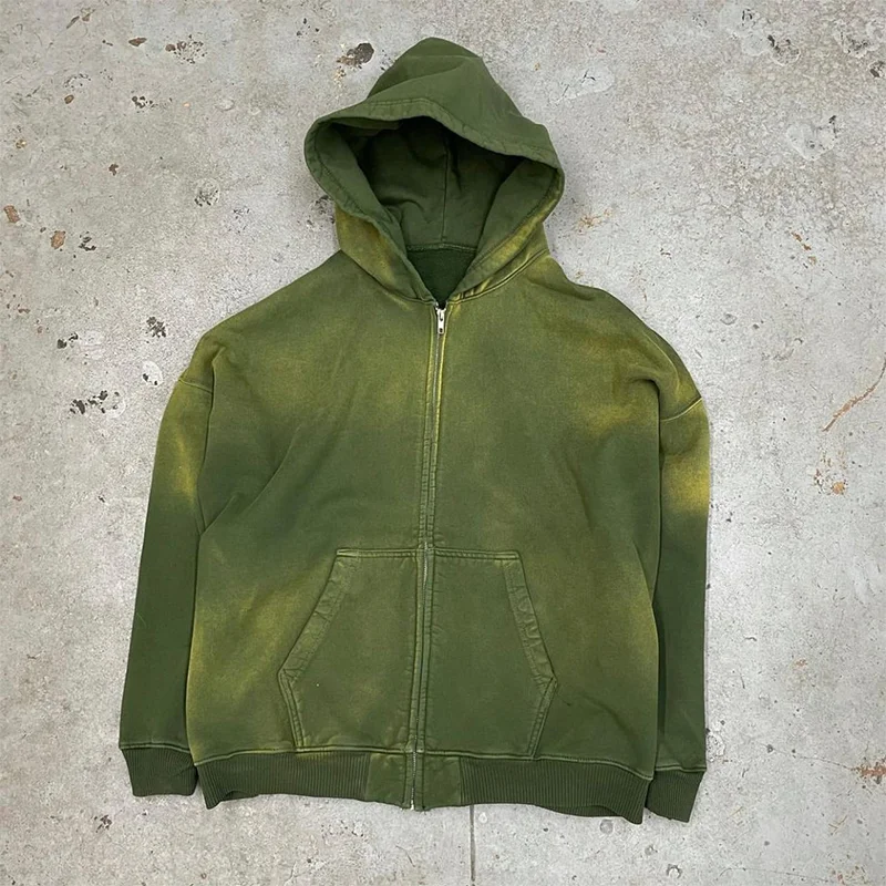 DEC 2023 Men Hoodie Vintage Oversized Drop Shoulder Unisex Custom Acid Washing Custom Logo Heavyweight HIgh Quality Hoodies