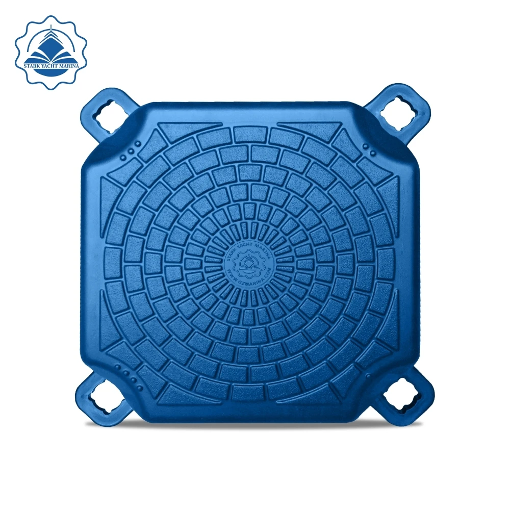 portable plastic floating dock boat