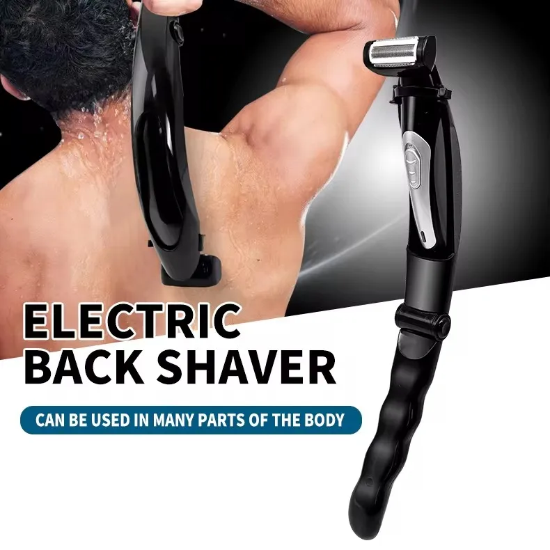 Long Handle Hair Shaving Body Hair Shaver Man Back Shaver Groomer entire Body Hair Removal Trimmer