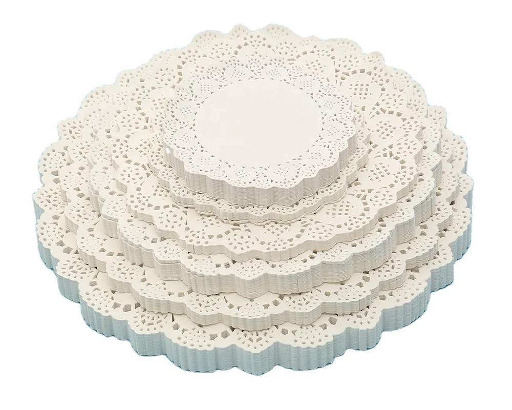 Wedding Party Dessert Placemat Paper Cake Doilies