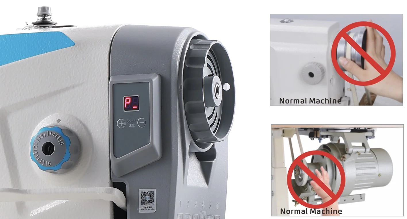 Jack F5 direct-drive energy-saving motor single-needle lockstitch sewing machine with lower price and automatic sleep function