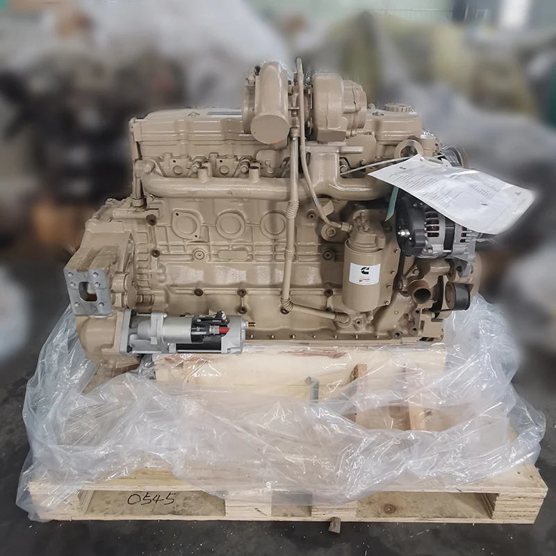 R210LC-9 Excavating Machinery Complete Engine 4 Stroke 6 Cylinders 220hp QSB6.7 CPL8610  Diesel Complete Engine Assy