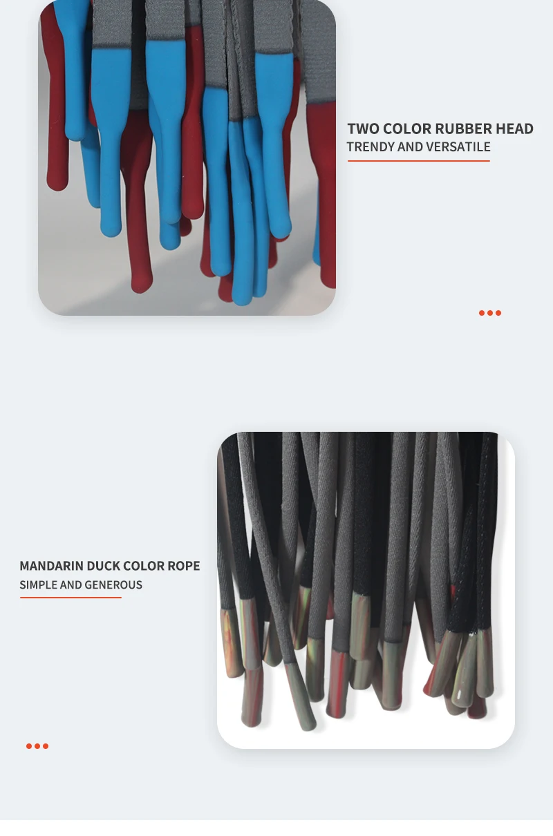 For garments silicon tips draw cords cords shoelace drawstring hoodie