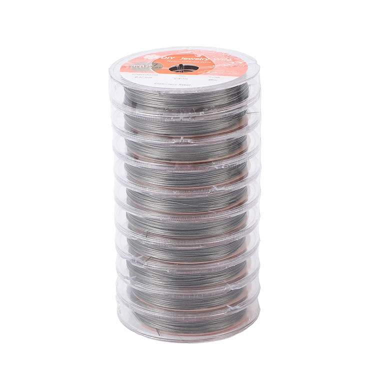 50 m nylon covered stainless steel wire jewelry wire