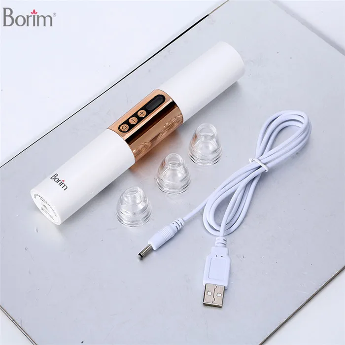 Borim Home use ultrasonic visual blackhead remover pore suction blackhead removal kit
