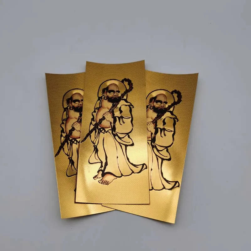 Korean Dharma gold foil won single-sided banknote gold-plated waterproof Korean golden pig Commemorative Banknote single-sided C