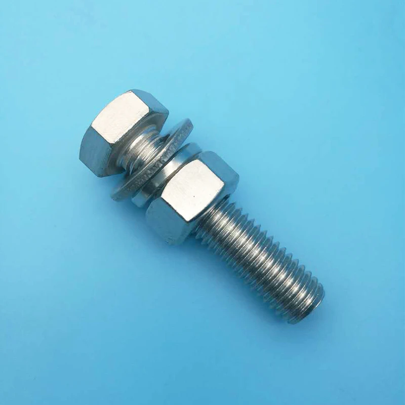 Stainless Steel Hexagon Head Bolt DIN933 SUS 304 Bolts Factory Price Supply