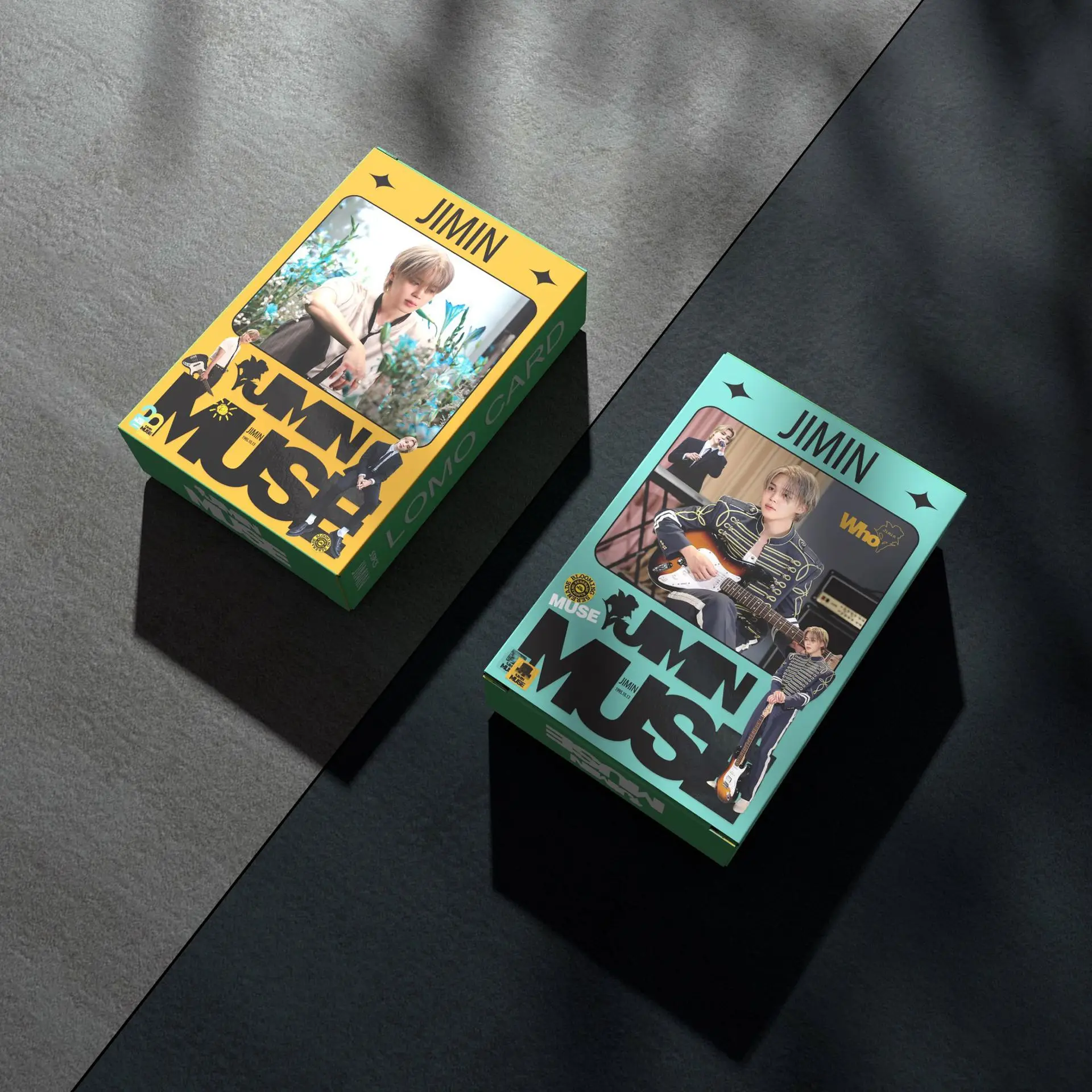 KPOP Idol Group 55pcs/box Bangtan Boys Jimin MUSE WHO Photocard Lomo Card Photo Card