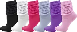 White High Knee Girls Boot Socks Women Bulk Thick Socks