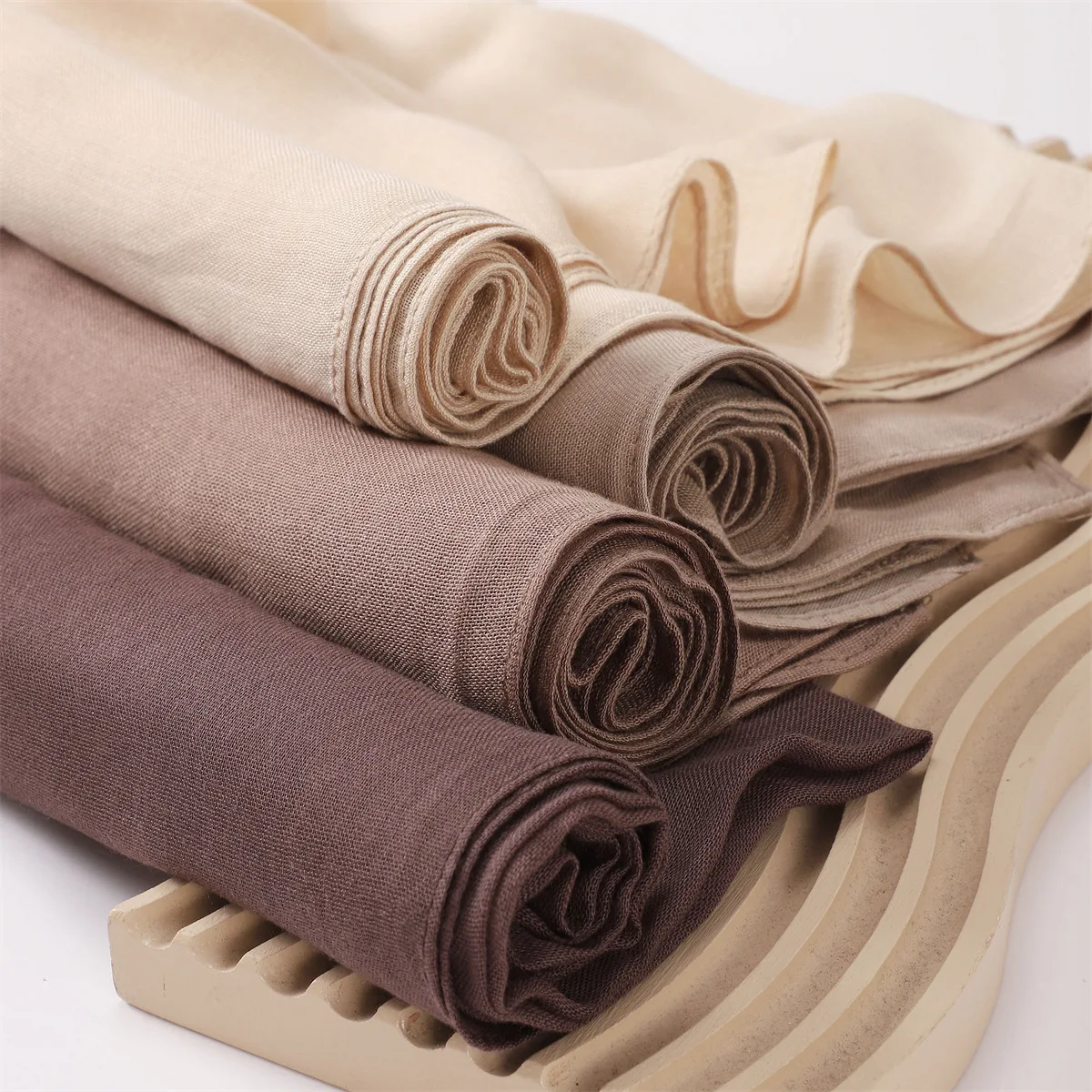 2024 New Arrival 30 Colors Plain Rayon Cotton Modal Shawl Hijab 100% Viscoe Scarf 180*70cm  Muslim Women Headscarf