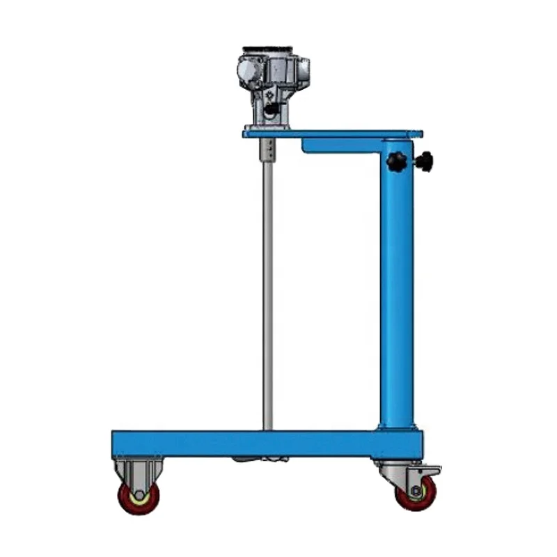 Manual lifting Pneumatic Mixer For Paint,Ink,Glue EA500U 100L