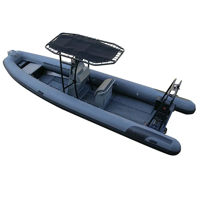 Высокая скорость RHIB 700 алюминиевый ребро орка гипалон/ПВХ надувные лодки для продажи