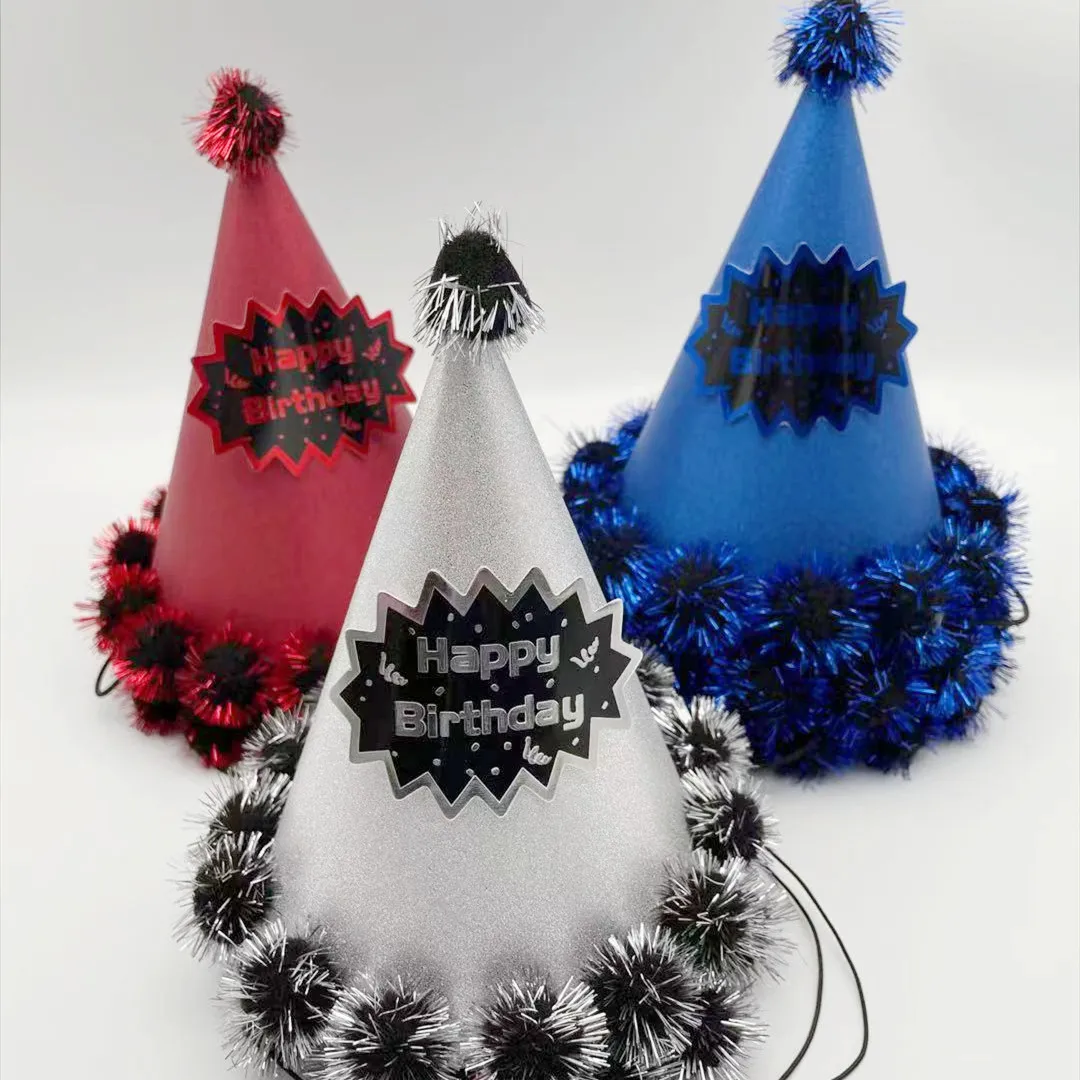 Frosted Funny Birthday Party Hats