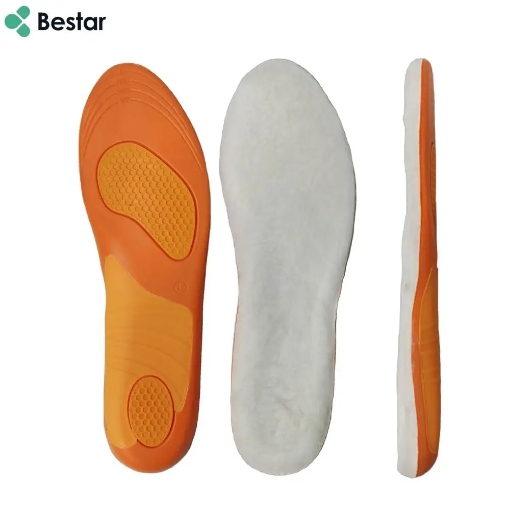 New Arrival Pain-proof Non-slip Shock-absorbing Relieves lower back pain and foot and leg fatigue work pu insole