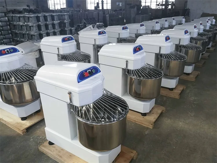 50kg flour capacity 130L Spiral Dough Mixer Bread Making Machine Bakery Equipment With CE Certificate