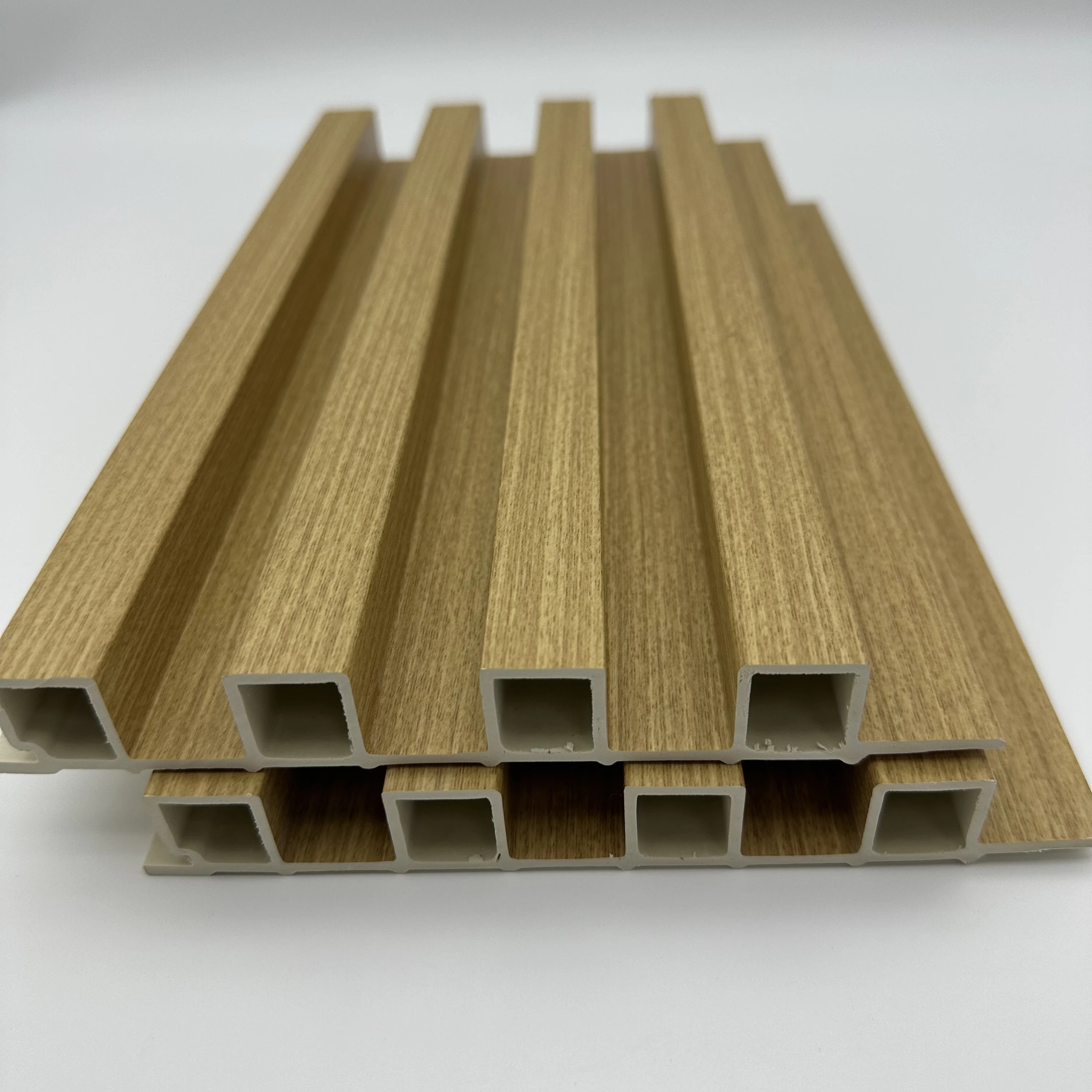 Wood Plastic Composite Waterproof  Decorative PVC WPC  3d wall panel Eco-Friendly pvc wall panel modern