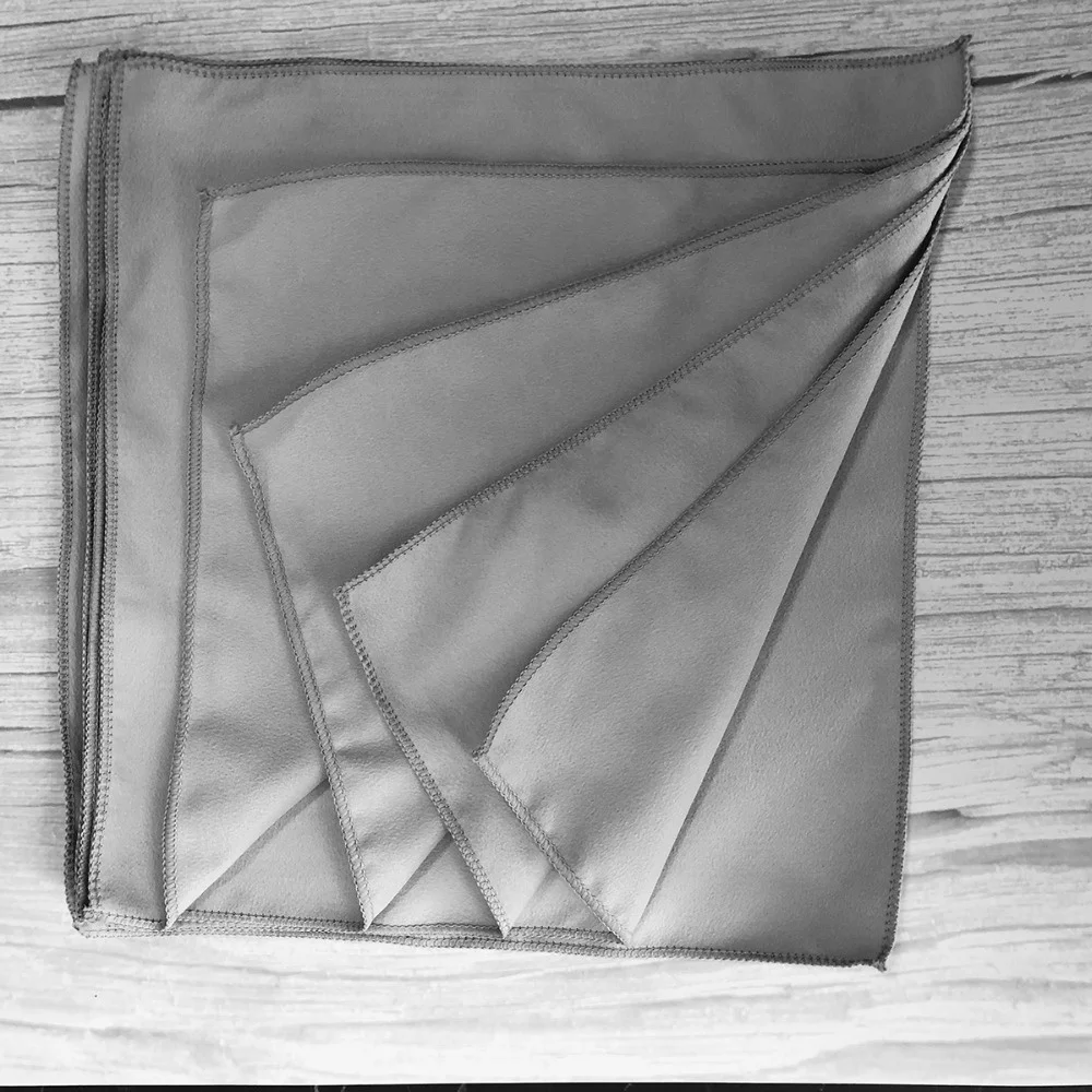 soft ultra absorbent microfiber suede cleaning cloth suede towels for car polishing waxing lens cleaning cloth microfibre