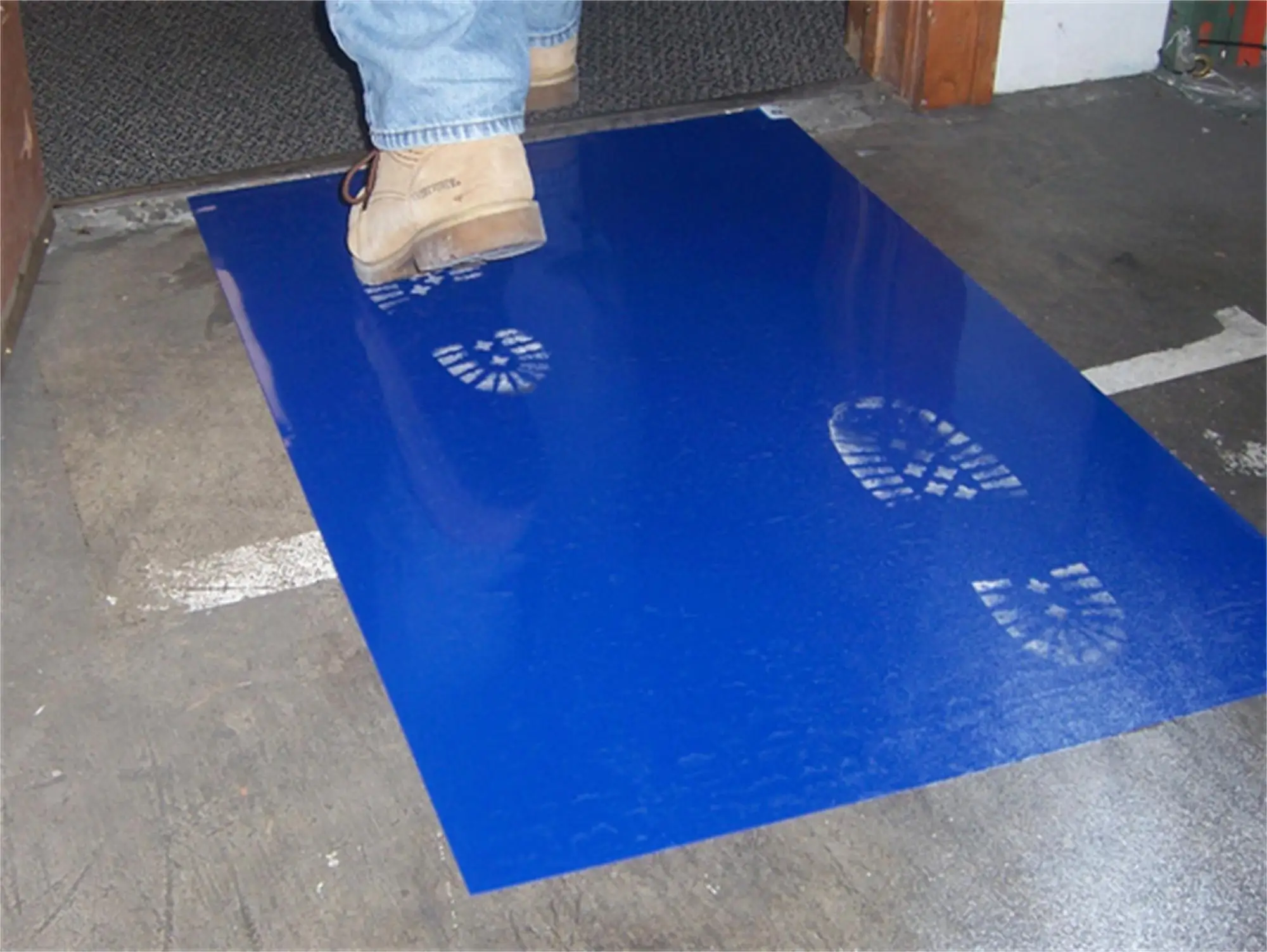 
PE peelable sticky mat 