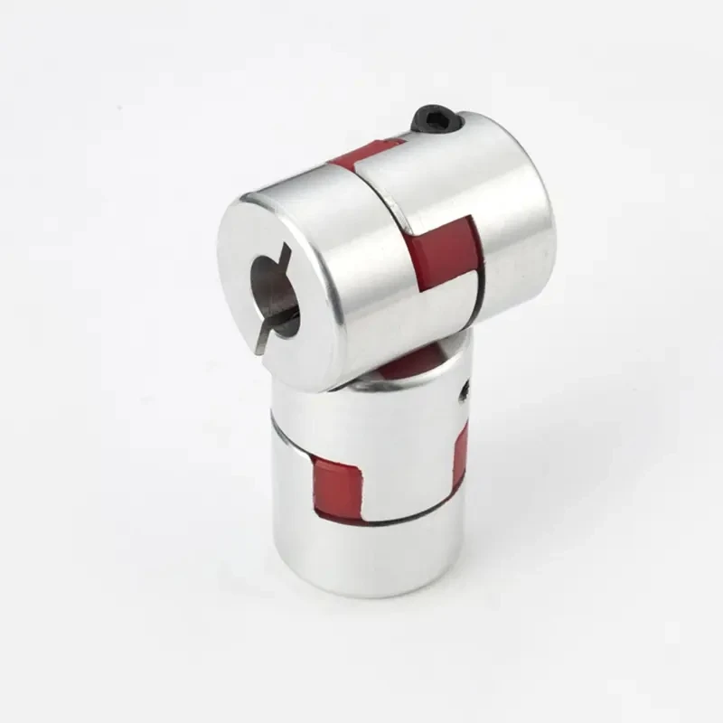 High quality plum blossom coupling aluminum  star elastic servo motor screw coupling