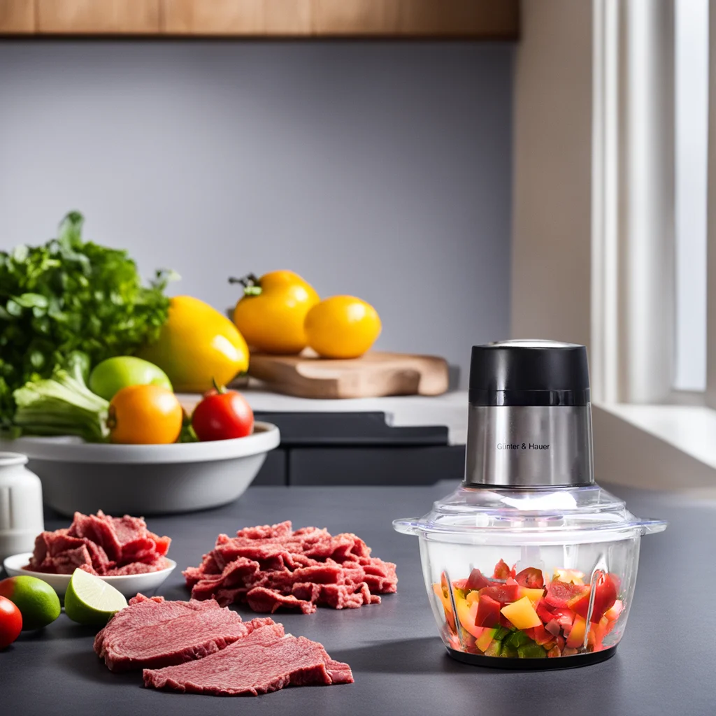 2022 Kitchen Electric Food Chopper - Multi-functional with Stainless Steel Bowl