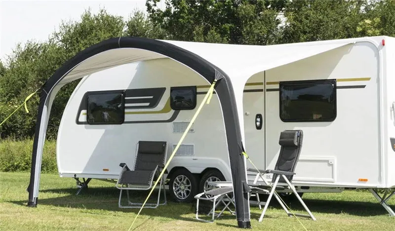 Outdoor Awning Camping RV Side Tent Multi-functional Trailer Large Inflatable RV Tent
