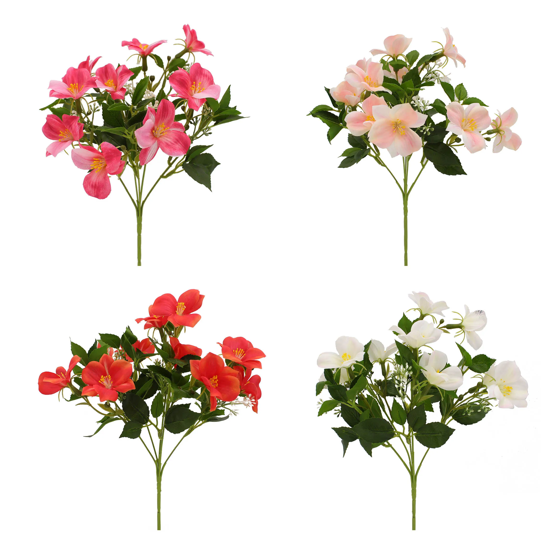 Shantou Tizen Wholesale Simulation Plants Real Looking Artificial Flowers Decor Bouquet For Holiday