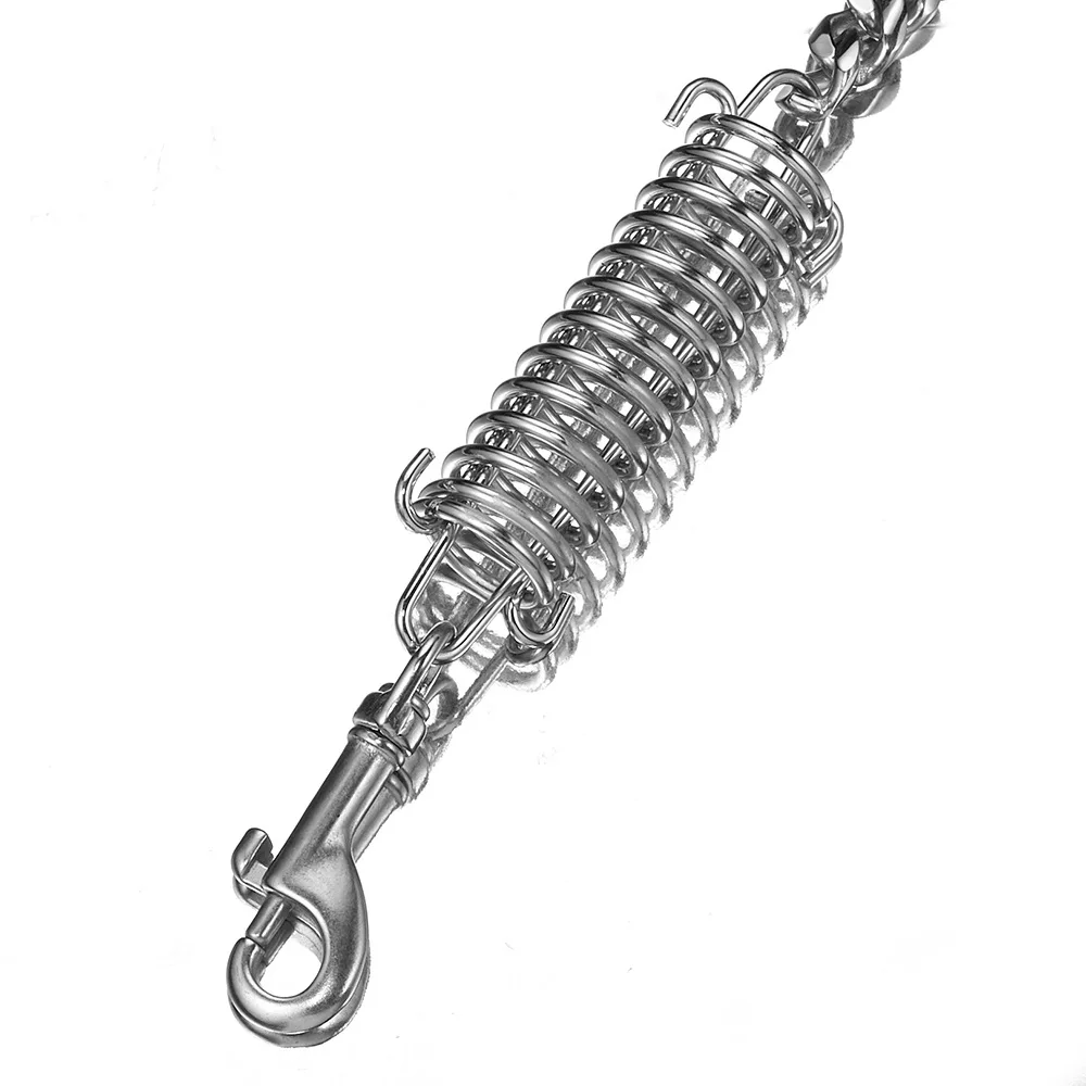 Luxury Gold Dog Collar Chain Leash Bully Cuban Pet Collar And Lead Leash