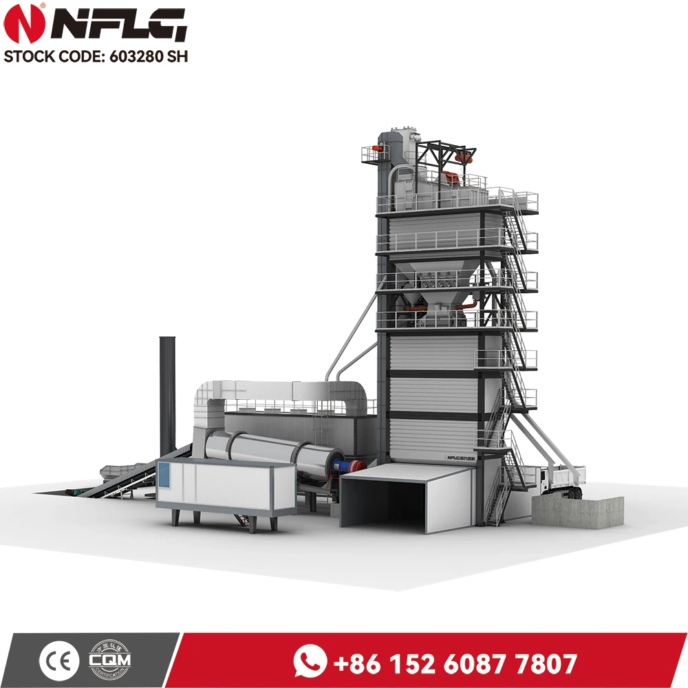 Hot Mix 160tph Fixed Asphalt Mixing Plant