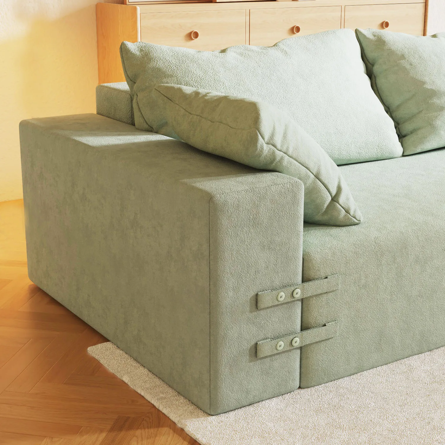 Living Room Apartment Modern Sectional compressed sofa furniture factory Design Couch Lounge L Shaped Sectional Sofas