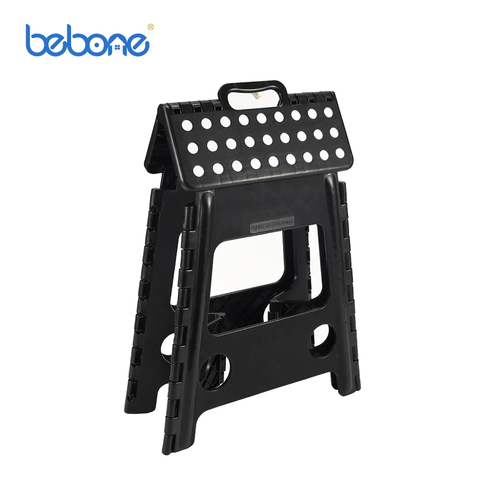 Safety Lightweight Anti-Skid Plastic Portable Folding Stool For Kid Adults, Kitchen Garden Bathroom