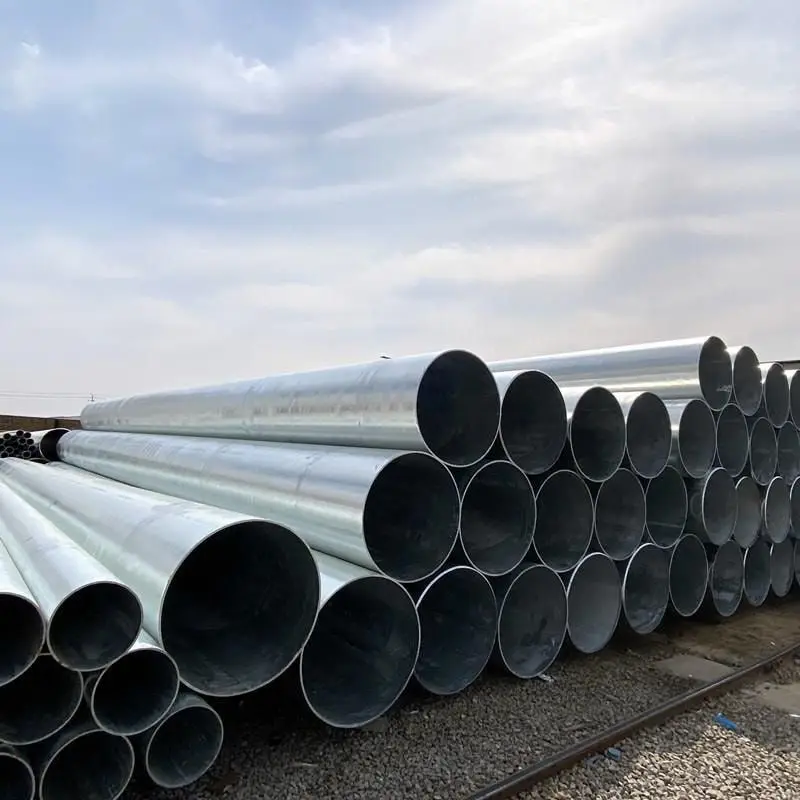 bs 1387 q235b 12 galvanized pipe hot dip galvanized erw welded epc project construction 10mm steel pipe