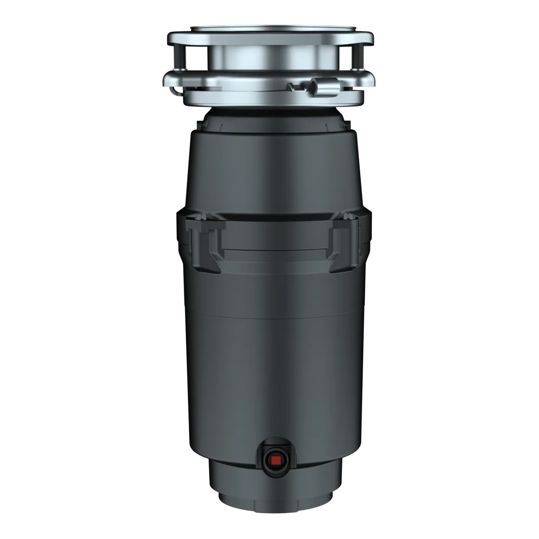 Wasteclean 1/2Hp 370w Food Waste Machine with 3-Level Grinding System kitchen food waste disposer,EZ Mount Flange SYS