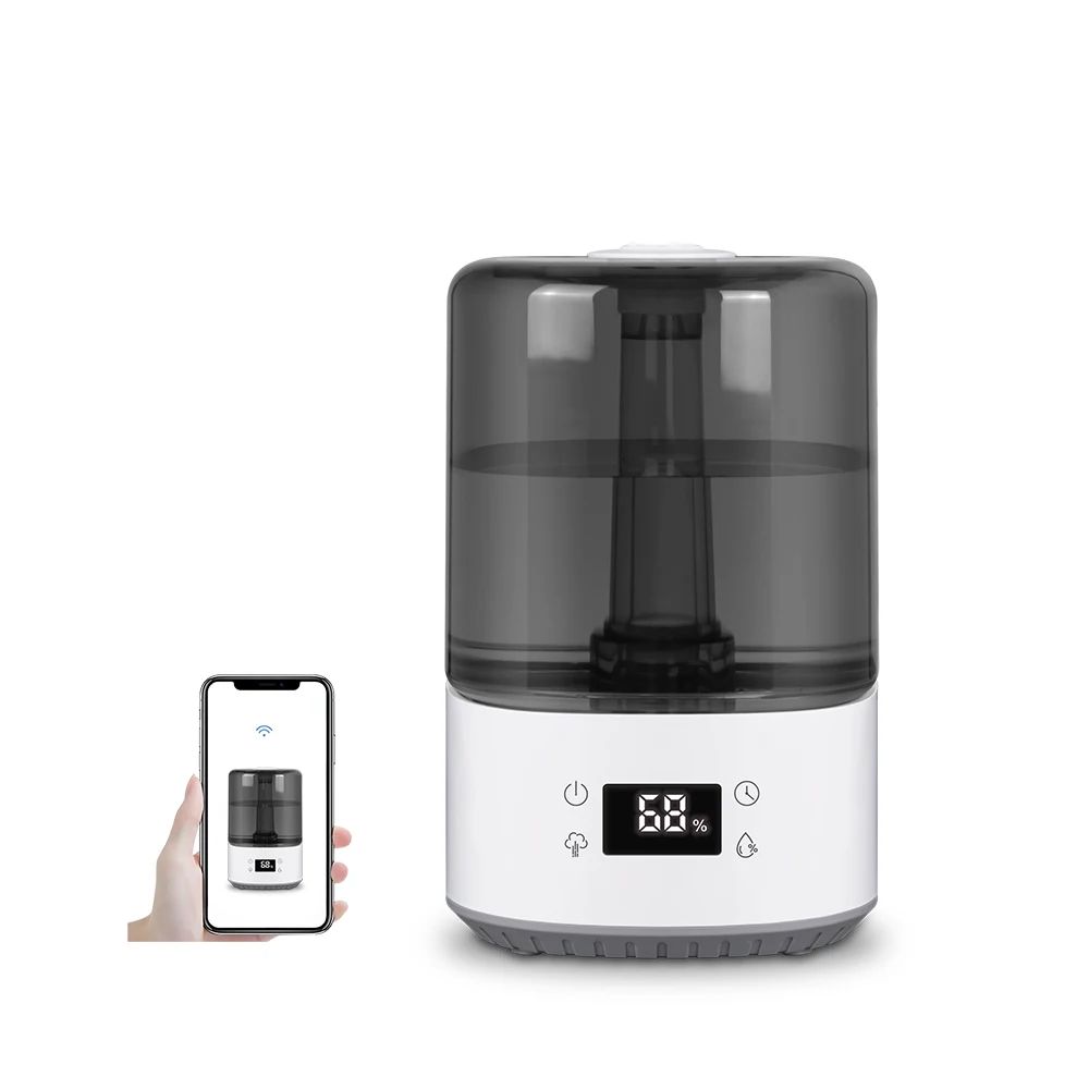 Large air cool mist Constant humidity big digital control timer home humidifier with app warm mist options