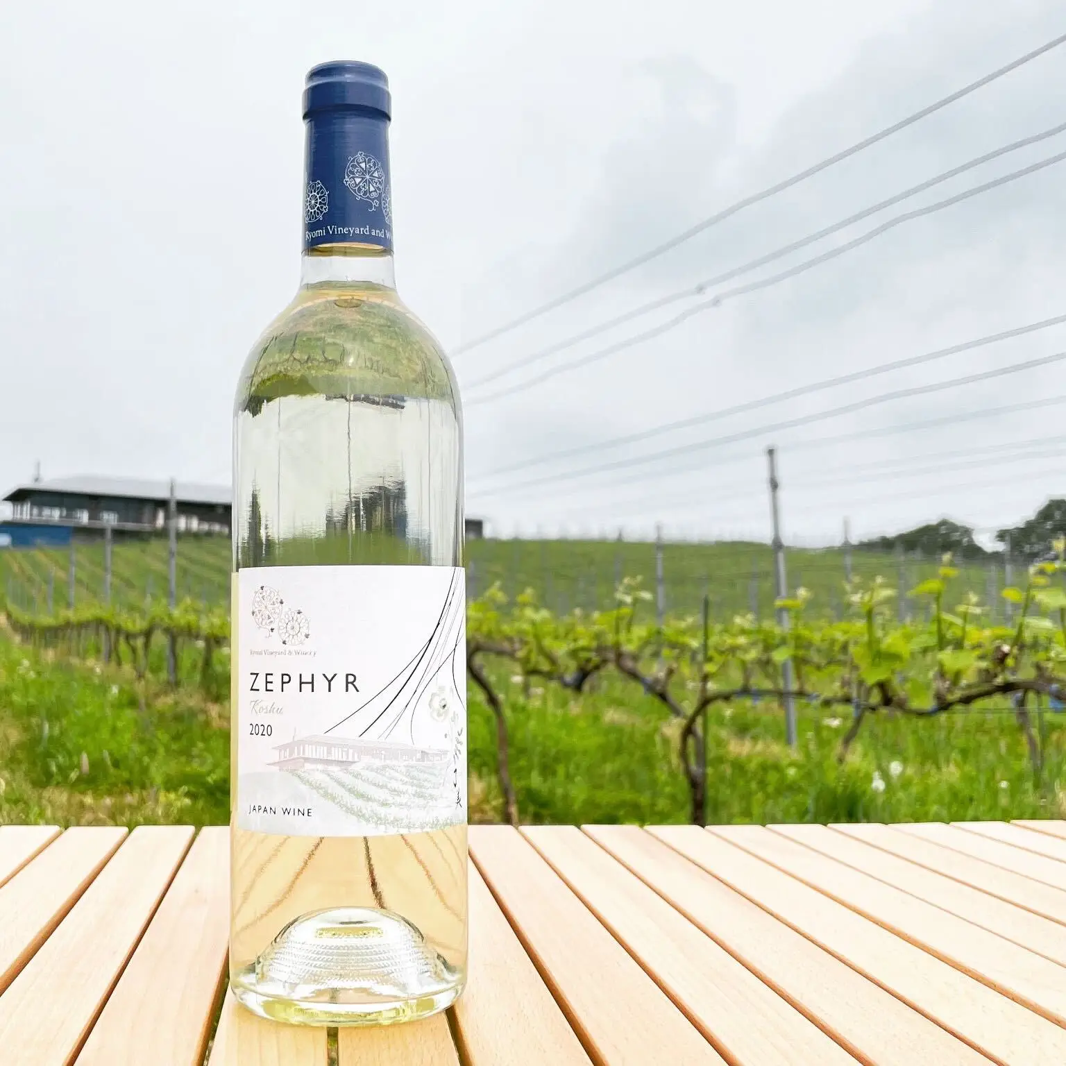 Ryomi Vineyard & Winery Zephyr Koshu White Wine Alcoholic Beverage