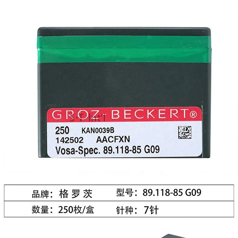GROZ-BECKERT 7G иглы VOSA-SPEC 89 118-85 G09 плосковязальная игла для швейной машины