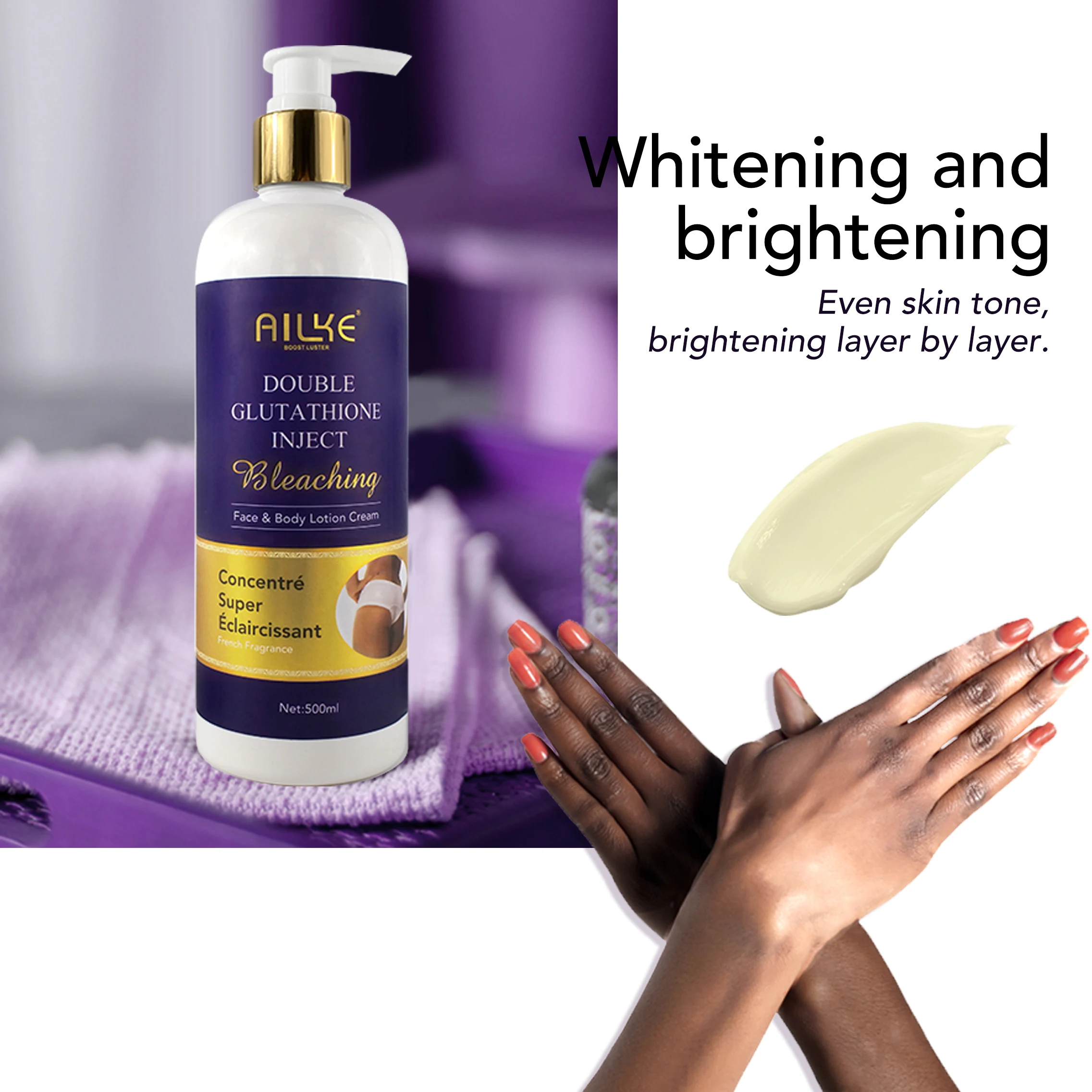 Private Label Best Selling 7 Day Skin Moisturizing Whitening Kojic Acid Body Lotion for Black Skin White OEM Milk Lotion
