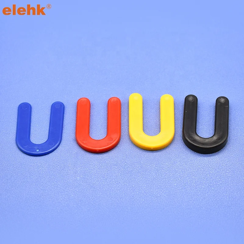 Elehk Different Color and Size Horse Shoe Shim Plastic Shim Horseshoe U Shape Plastic Window Packer China Manufacturer