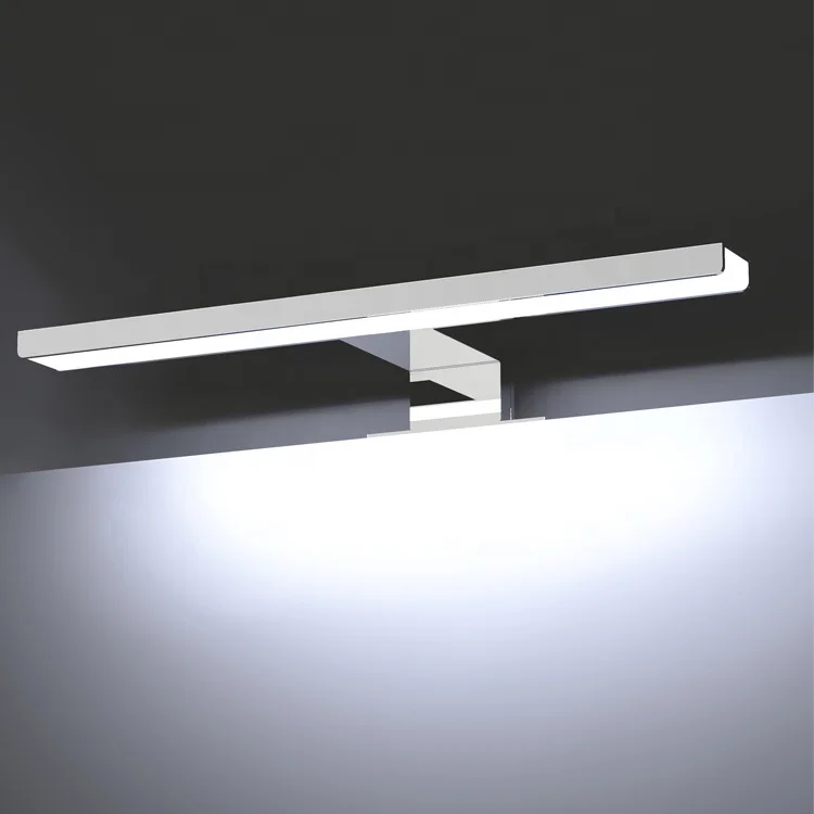 
Indoor Modern portable leaner led light up bathroom mirrors wall light 
