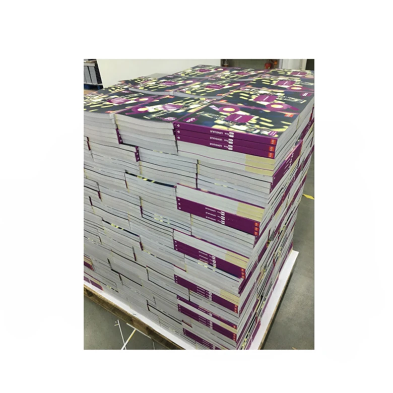 Custom Book Printing Service Booklet Brochure Softcover Books Cheap OEM Full Color Magazine