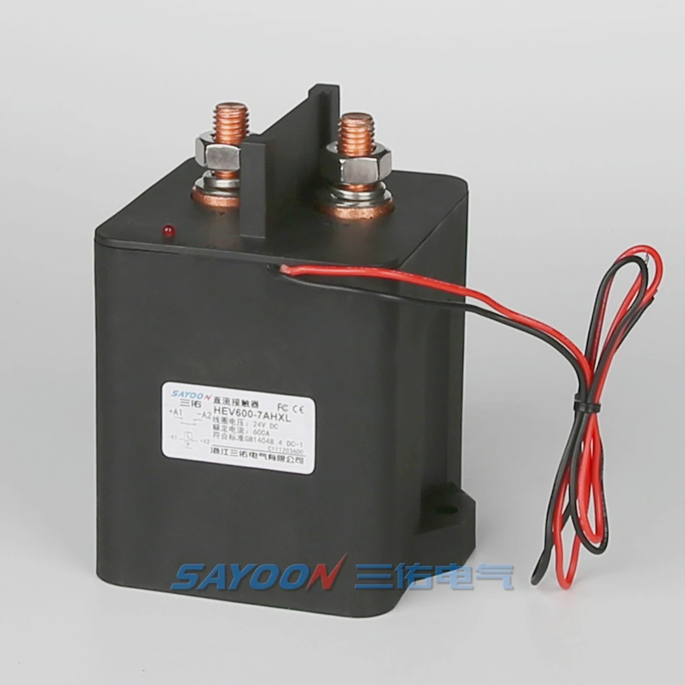 SAYOON HEV600 Load 5-1000VDC Standard Type 1NO Or 1NC Contact For Dc Contactor Power Generation Equipment  , ROHS CE