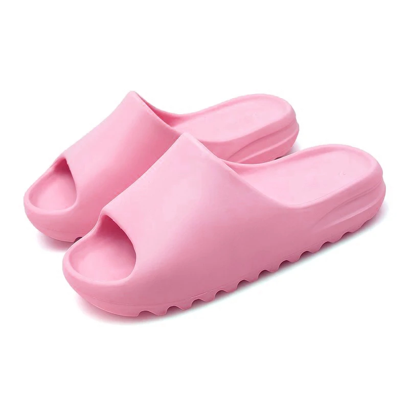  Original High Quality Couple Brand Logo Custom logo Slides Women Yeezy Shoes Ladies Men