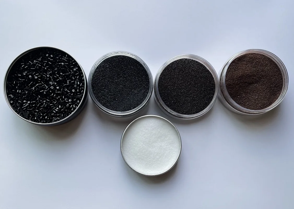 Black Brown White Italian Keratin Powder Glue for I/U/Flat/Nano Tip Keratin Bond Hair Extensions