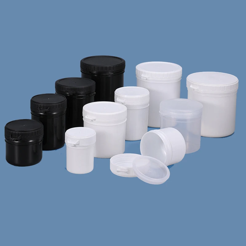 Custom 8L 10L Clear White Square Transparent Packaging Food Grade PP Plastic Bucket With lids