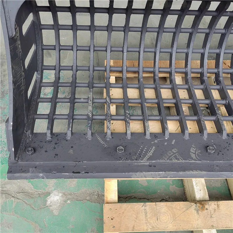 3-20 tons excavator bucket skeleton bucket 1200mm width sieve bucket