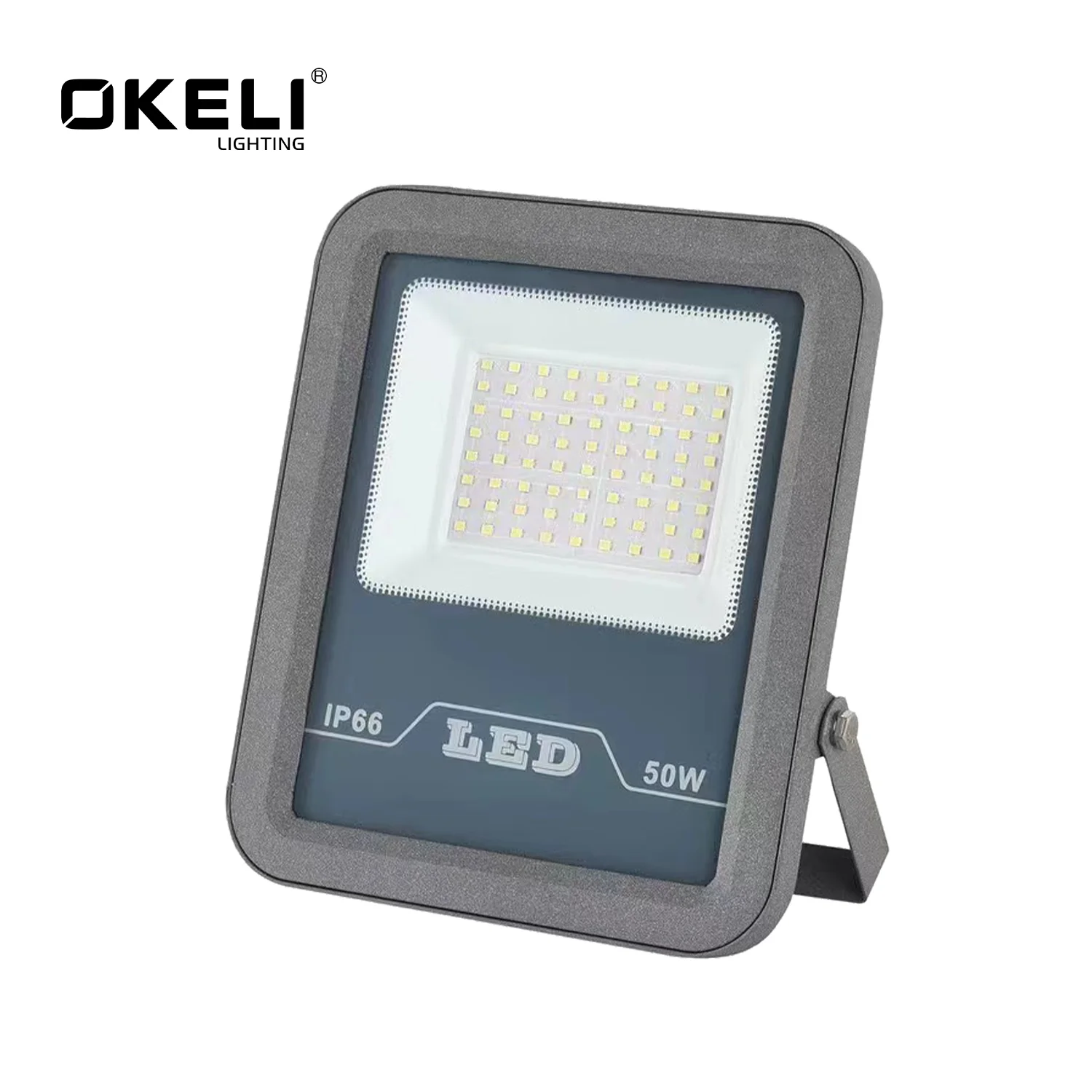 OKELI high bright black body 100w 200w 300w 400w 500w 600w 700w led flood light