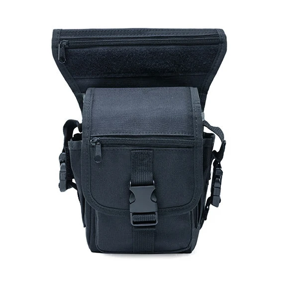 0201 Outdoor Custom Wholesale Waterproof Fishing Travel Camping Camouflage Tactical Men Biker Motorcycle Waist Leg Bag